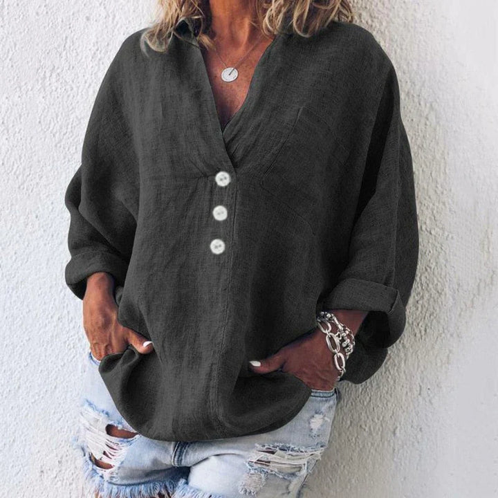 Drune | Modische Leinenbluse