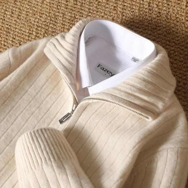 Drune | Bequemer Business-Cardigan Aus Merinowolle
