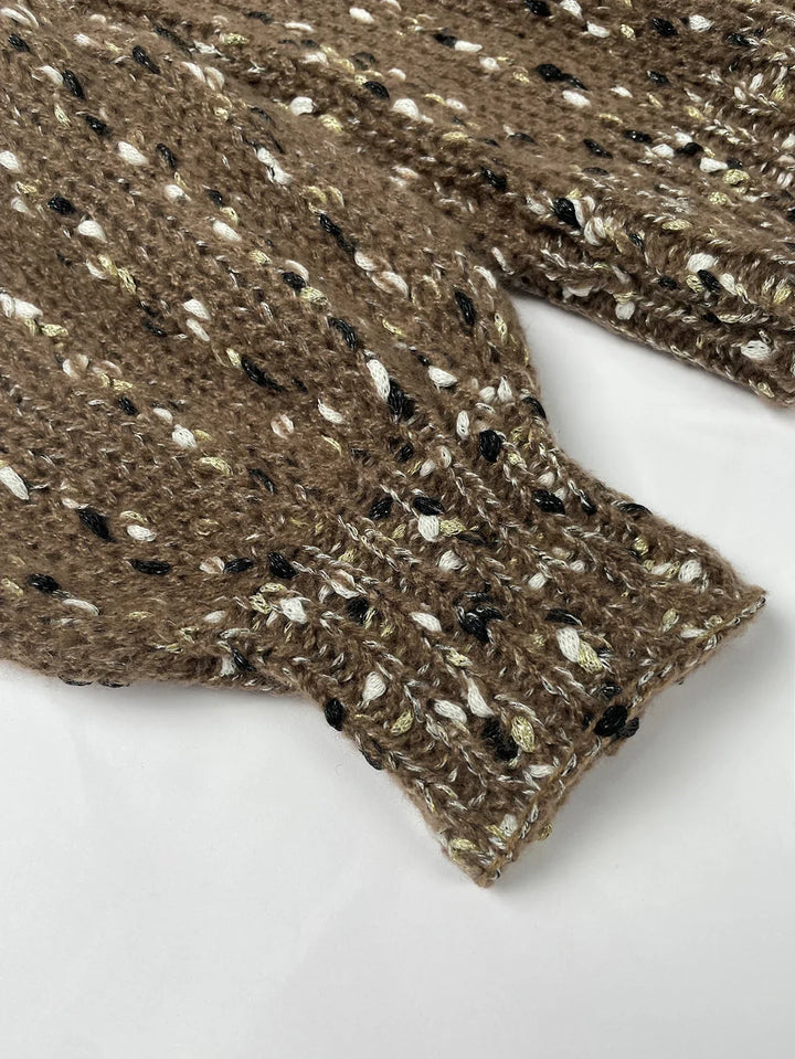 Drune | Lässiger Winterpullover mit Rundhalsausschnitt