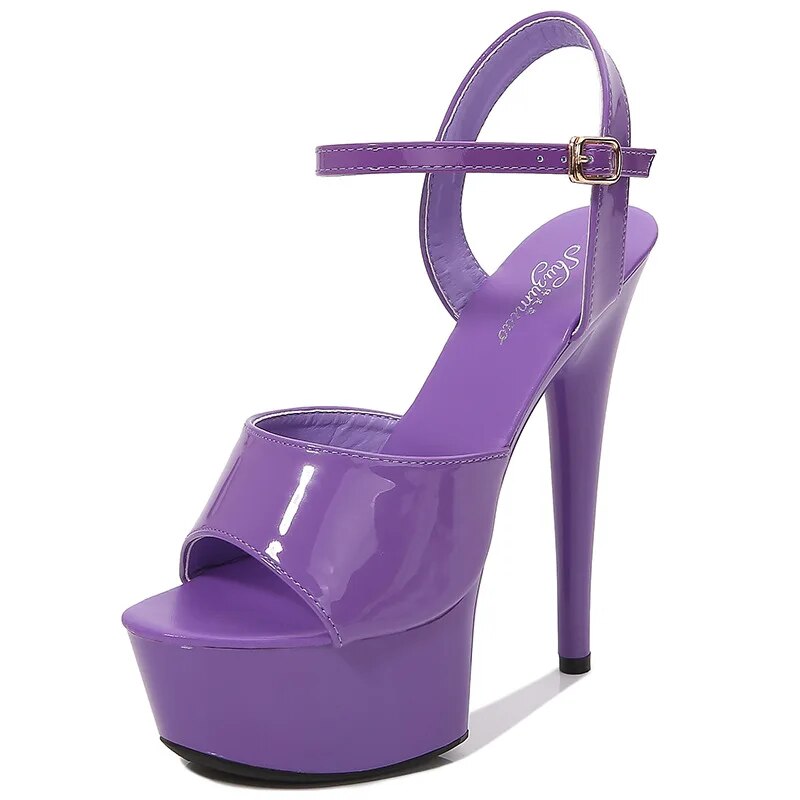 Drune | Linger Like A Tattoo Kiss Pump Sandalen