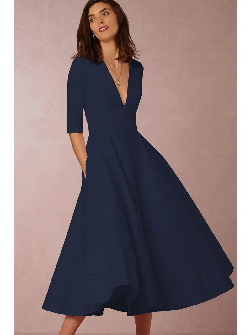 Drune | Zeitloses Swingkleid Im Stil Der 60er