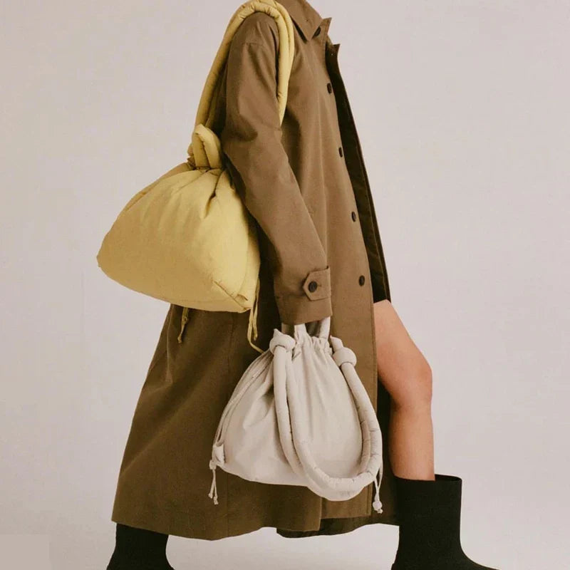 Drune | Elegante Handtasche Schwarz