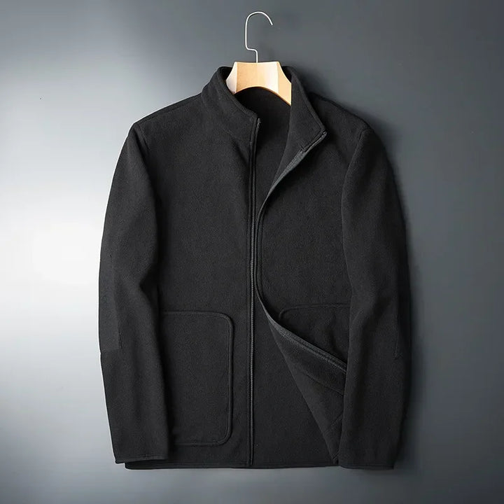 Drune | Herren-Fleecejacke mit kontrastierenden Details - Erian