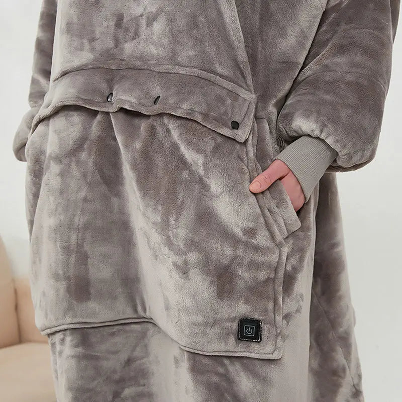 Drune | Bequemer Heizwolle Hoodie für Herren