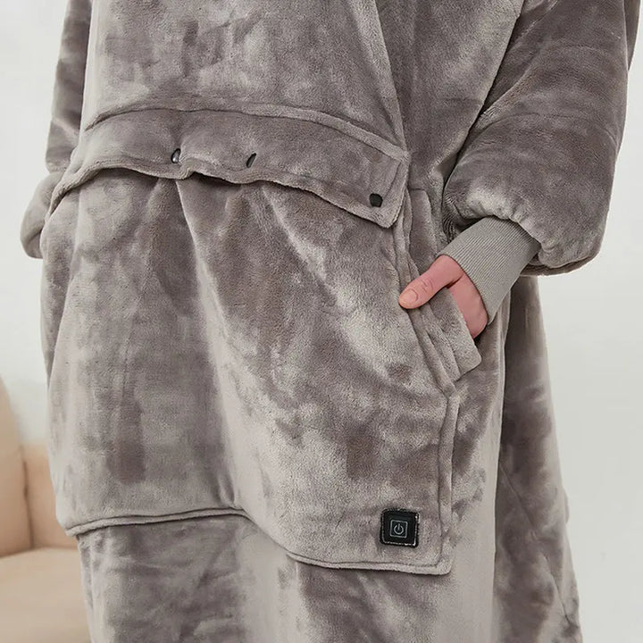 Drune | Bequemer Heizwolle Hoodie für Herren