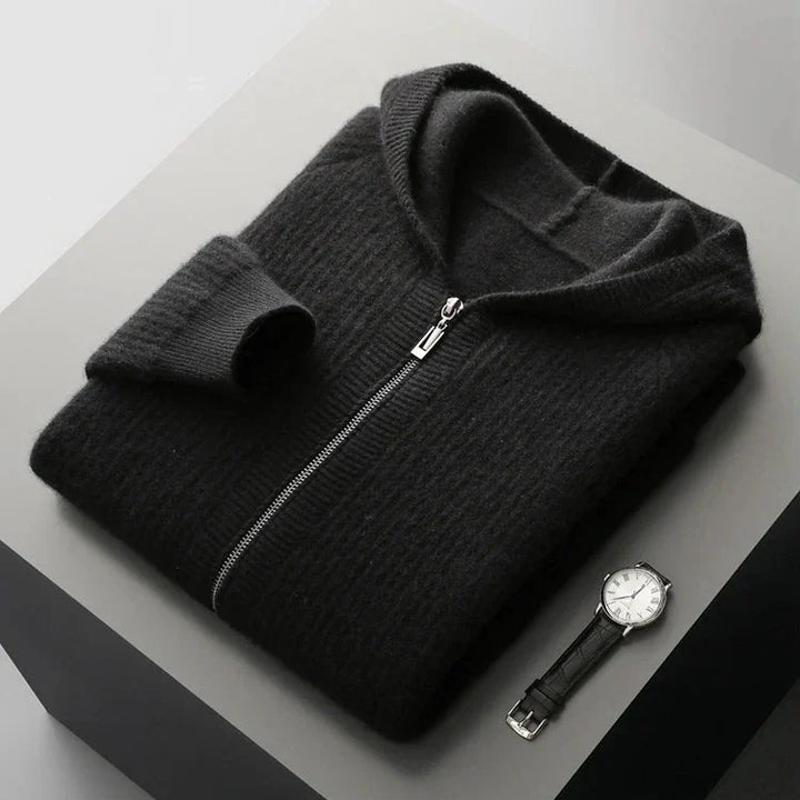 Drune | CASHMERE REISSVERSCHLUSS HOODIE