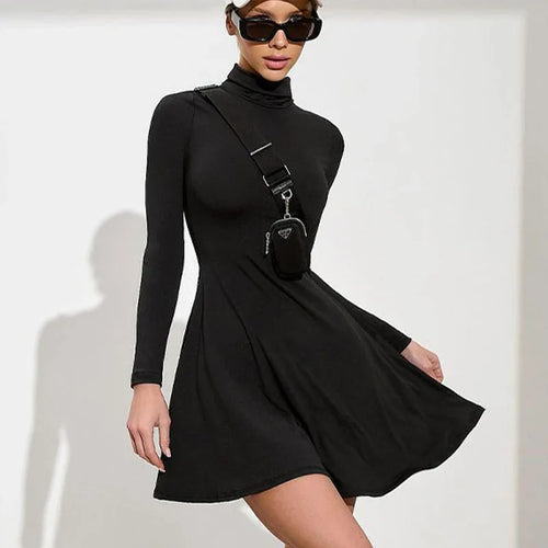 Drune | Sexy Schwarze Kleider Für Damen Mode
