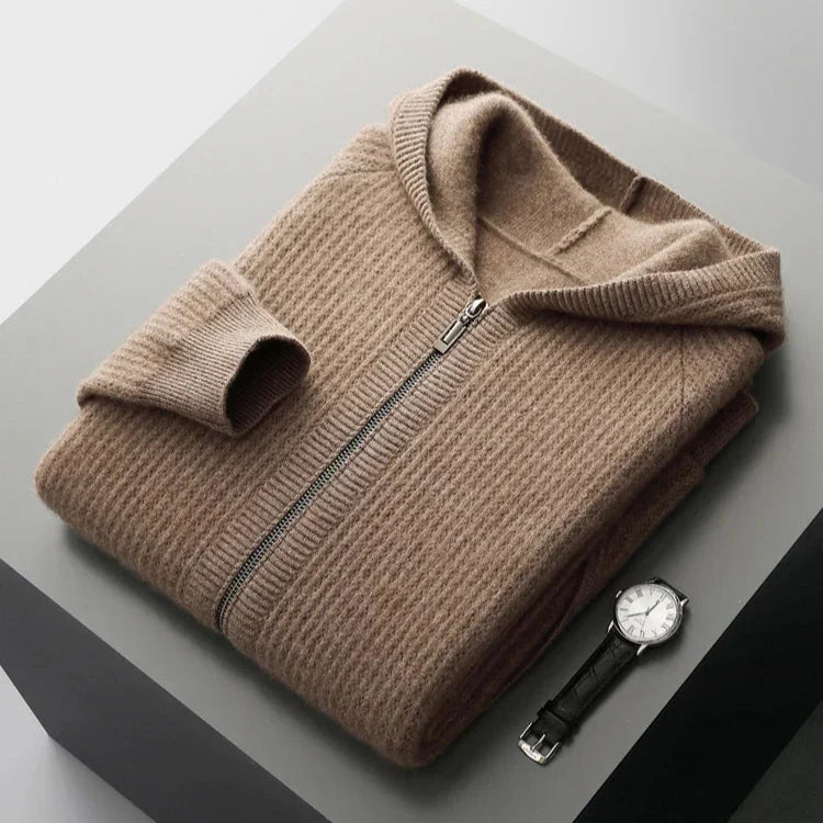 Drune | CASHMERE REISSVERSCHLUSS HOODIE