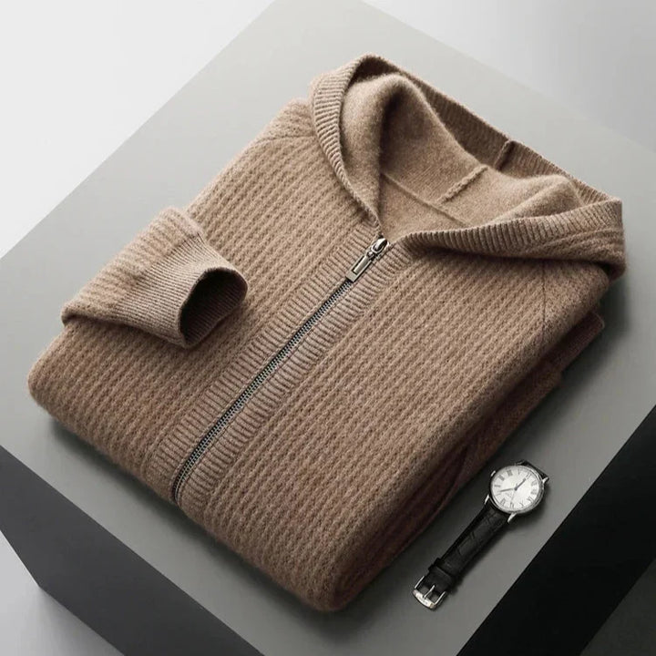 Drune | CASHMERE REISSVERSCHLUSS HOODIE