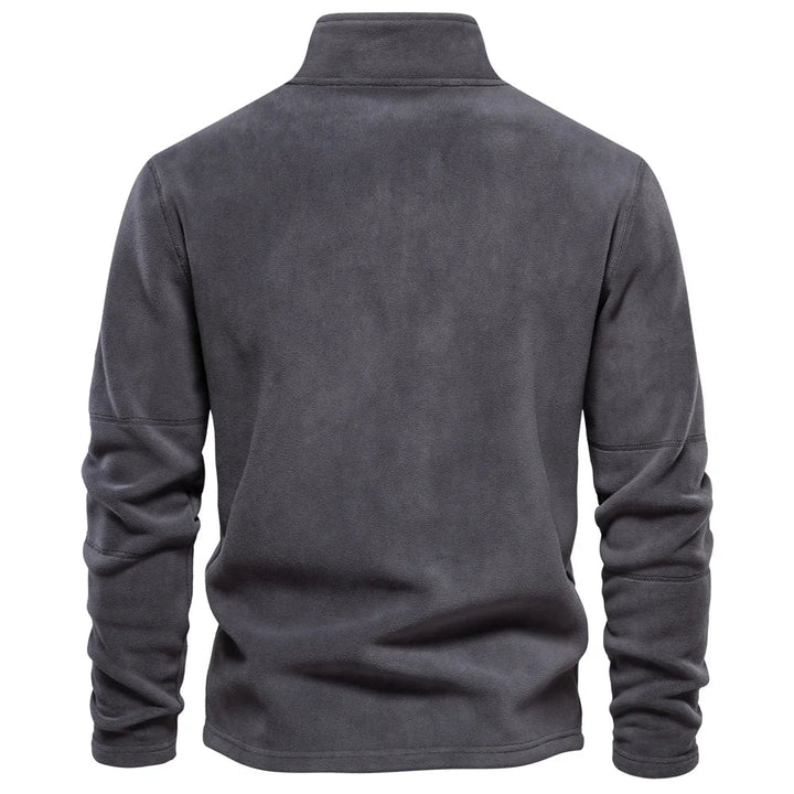 Drune | Weiches Fleece Sweatshirt mit Reißverschluss Warm und Komfortabel Ideal Für Kaltes Wetter