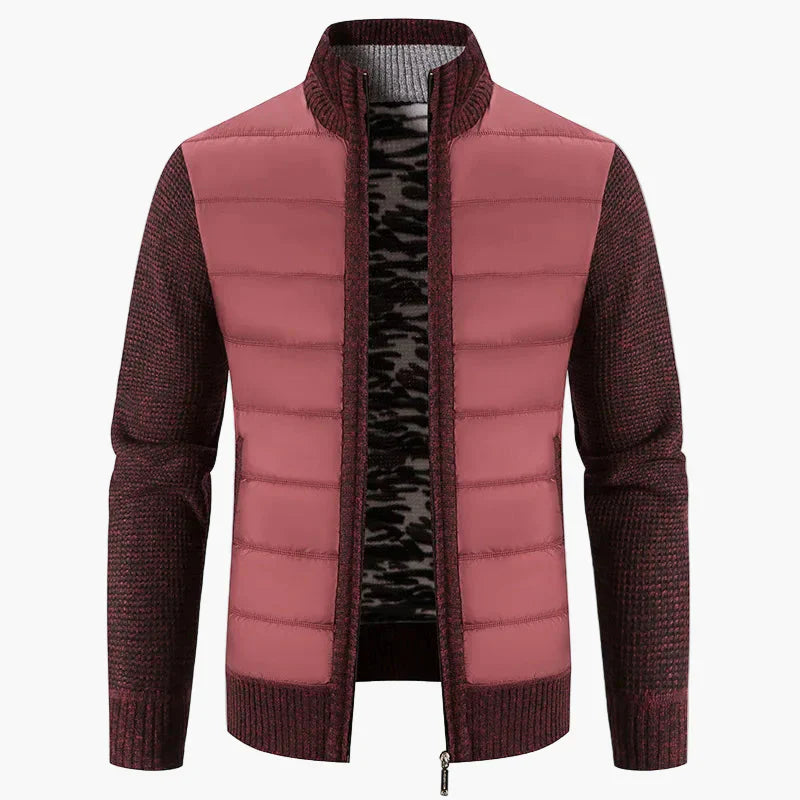 Drune | Stepp-Strickjacke mit Reißverschluss - Lässiger Urban Style für Alltag und Freizeit