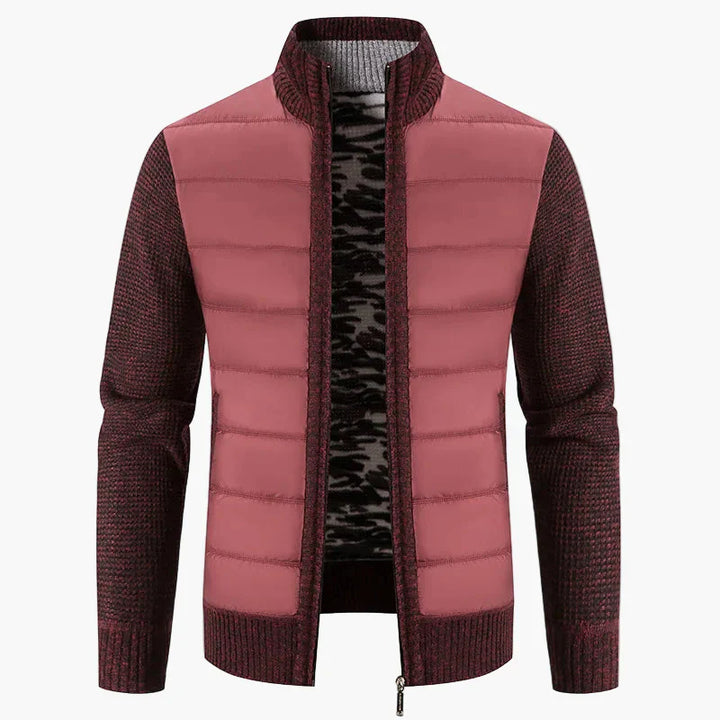 Drune | Stepp-Strickjacke mit Reißverschluss - Lässiger Urban Style für Alltag und Freizeit