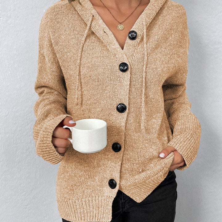 Drune |  Damen Strickjacke - Lässig - Vielseitiges Design - Winter