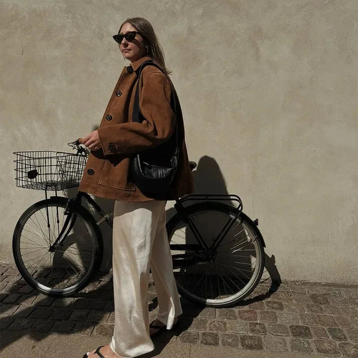 Drune | Große Button-Up-Jacke für Damen