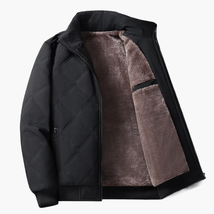 Drune | Winter Steppjacke mit Fleecefutter - Modische Outdoor Übergangsjacke für Alltag und Freizeit