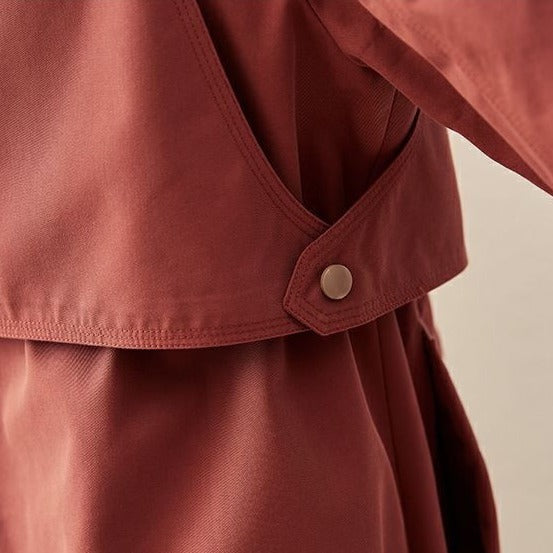 Drune | Crimson Elegance Damenjacke Stilvolle Jacke mit Funktionalen Details für Jede Jahreszeit