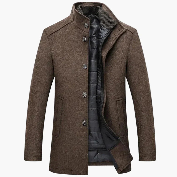 Drune | Winter Mantel Klassisch Modern Freizeit Business Jacke