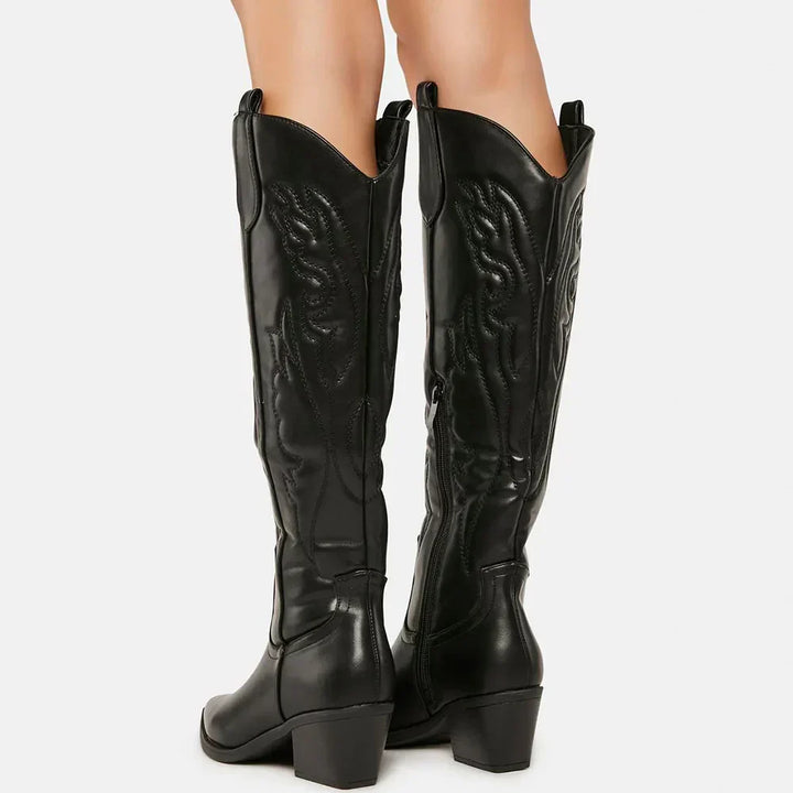 Drune | Robuste Cowboystiefel Bis Zum Knie