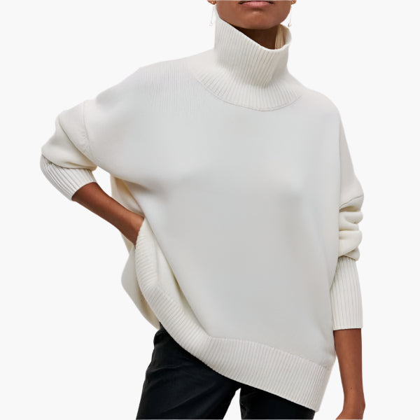 Drune | Pullover mit Rollkragen und voluminösen Ärmeln - Eleganter Style für Alltag und Büro