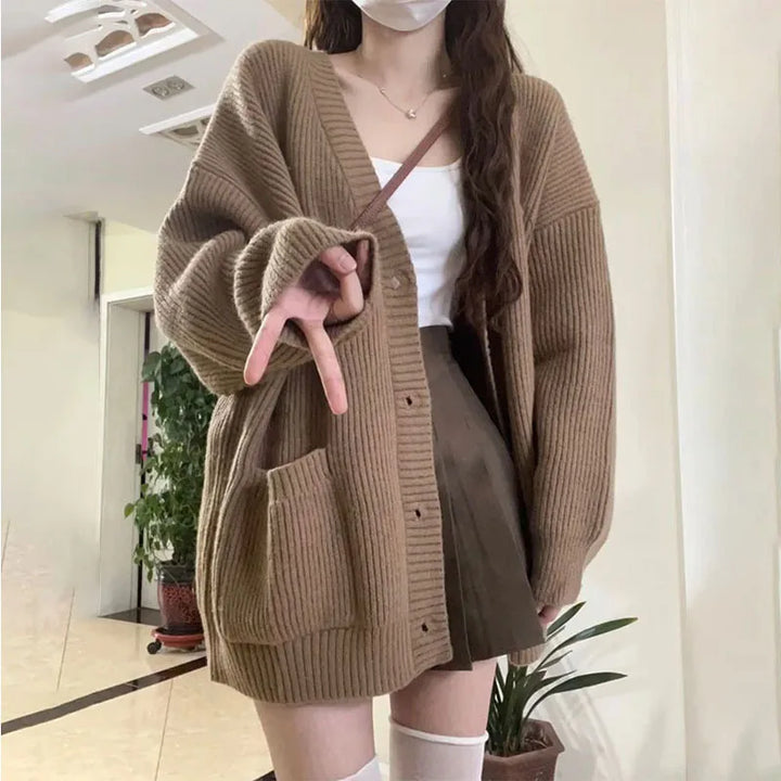 Drune | Cardigan - Oversize & Mit Taschen