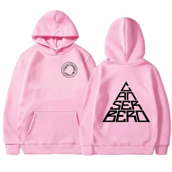 Drune | Hoodie mit Grafischem Druck Baumwollmix Modern und Einzigartig