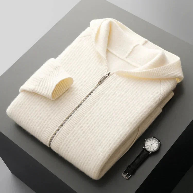 Drune | CASHMERE REISSVERSCHLUSS HOODIE