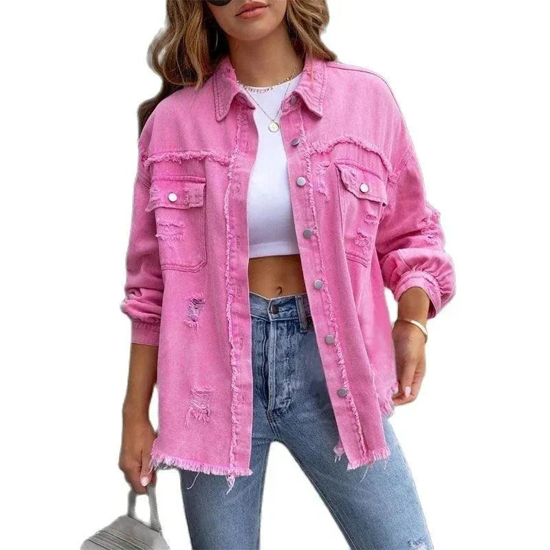 Drune | Oversized, informelle Jeansjacke für Damen