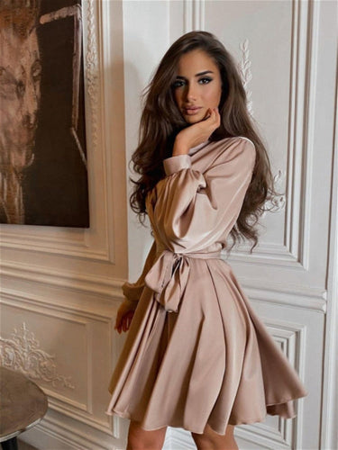 Drune | Sascha Chic Satin Kleid