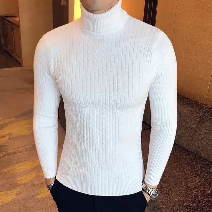 Drune | Vintage-Rollkragenpullover aus Strick
