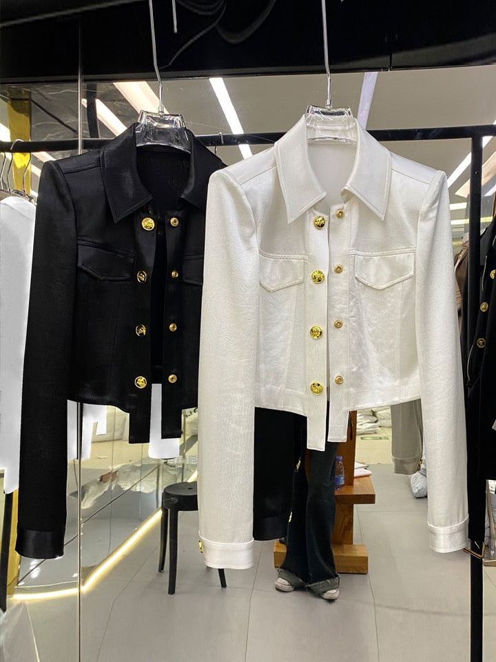 Drune | Ich will keine Geheimnisse behalten Crop-Jacke
