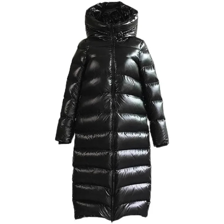 Drune | Elegante Lange Daunenjacke für Damen