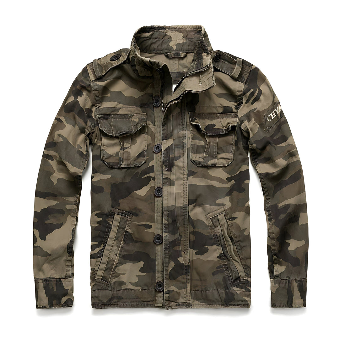 Drune | Scout Denim Cargo Jacke