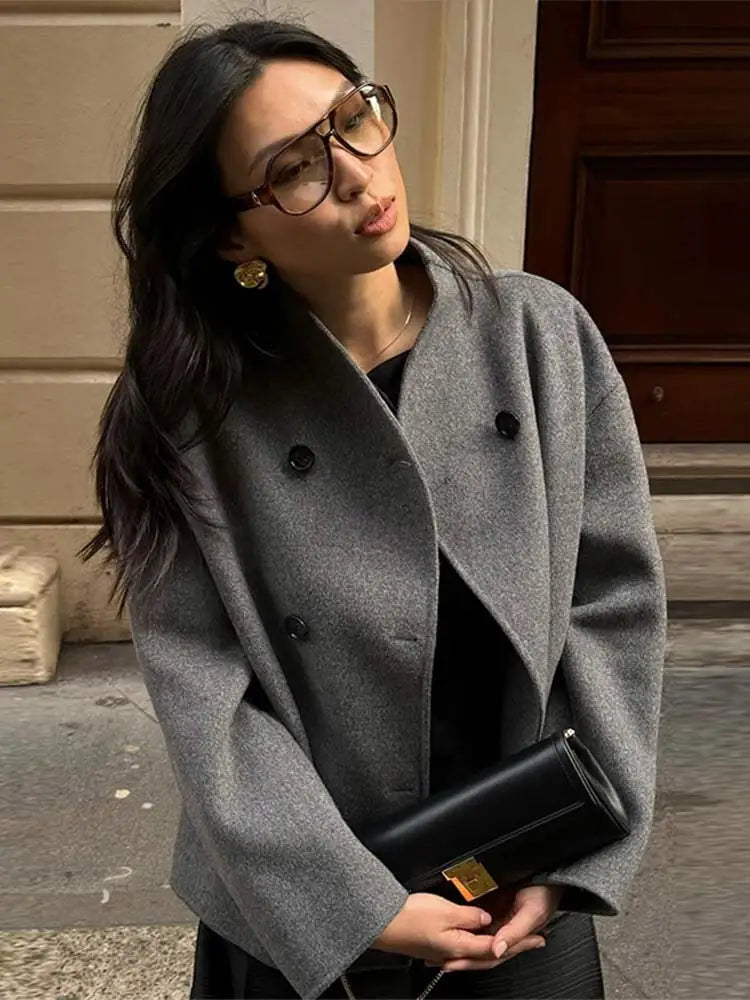 Drune | Lässige Wolljacke Für Damen