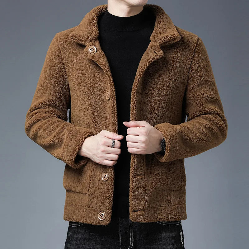 Drune | Lammfelljacke