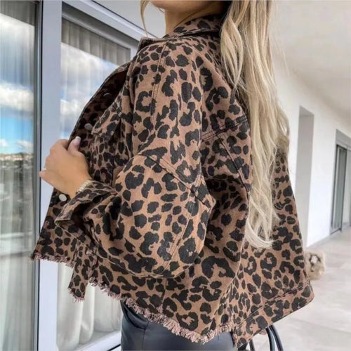 Drune | Bequeme Schicke Leopardenjacke