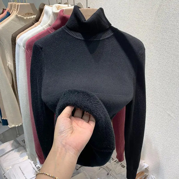 Drune | Rollkragenpullover Modisch Warm Herbst Winter Elegant