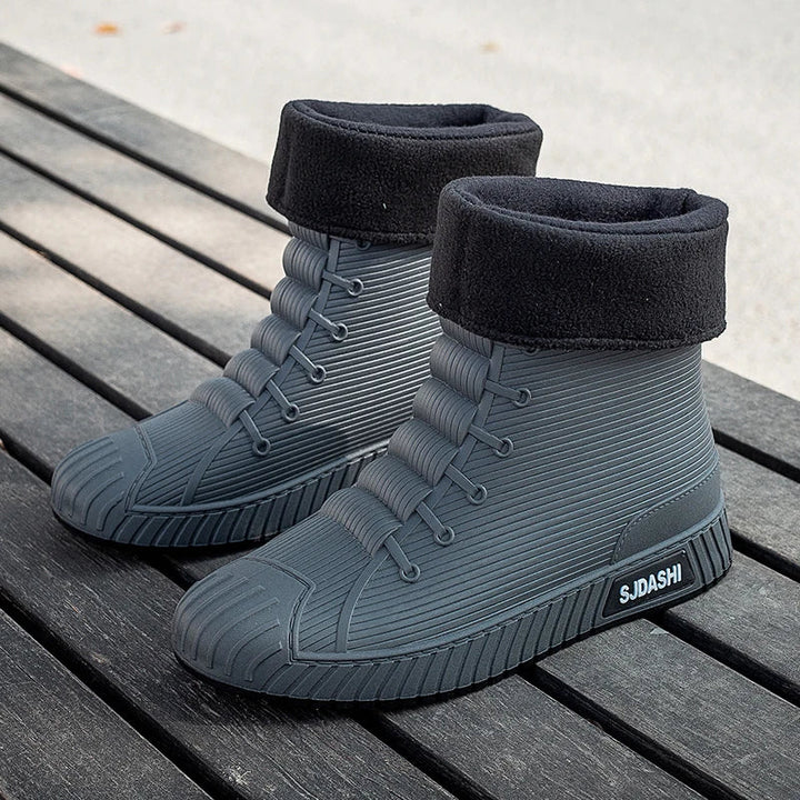 Drune | Schuhe High Top Wasserdicht Fleece Gefüttert Robuste Sohle mittelhoher Schaft