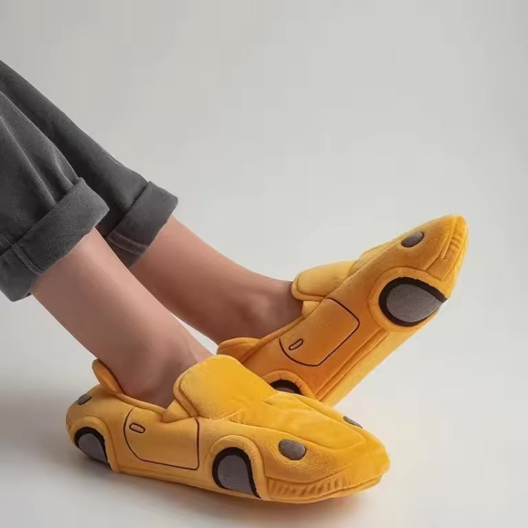 Drune | Auto Inspiriert Gestaltung Pantoffeln mit Rutschfester Sohle für Maximalen Komfort