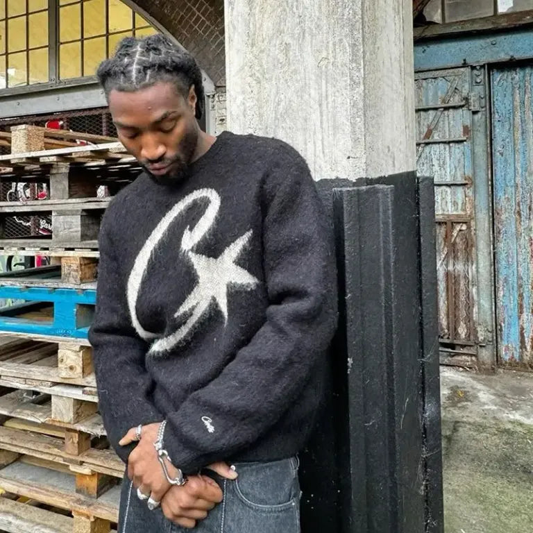 Drune | Corteiz C Star Strickpullover