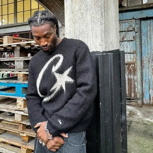 Drune | Corteiz C Star Strickpullover