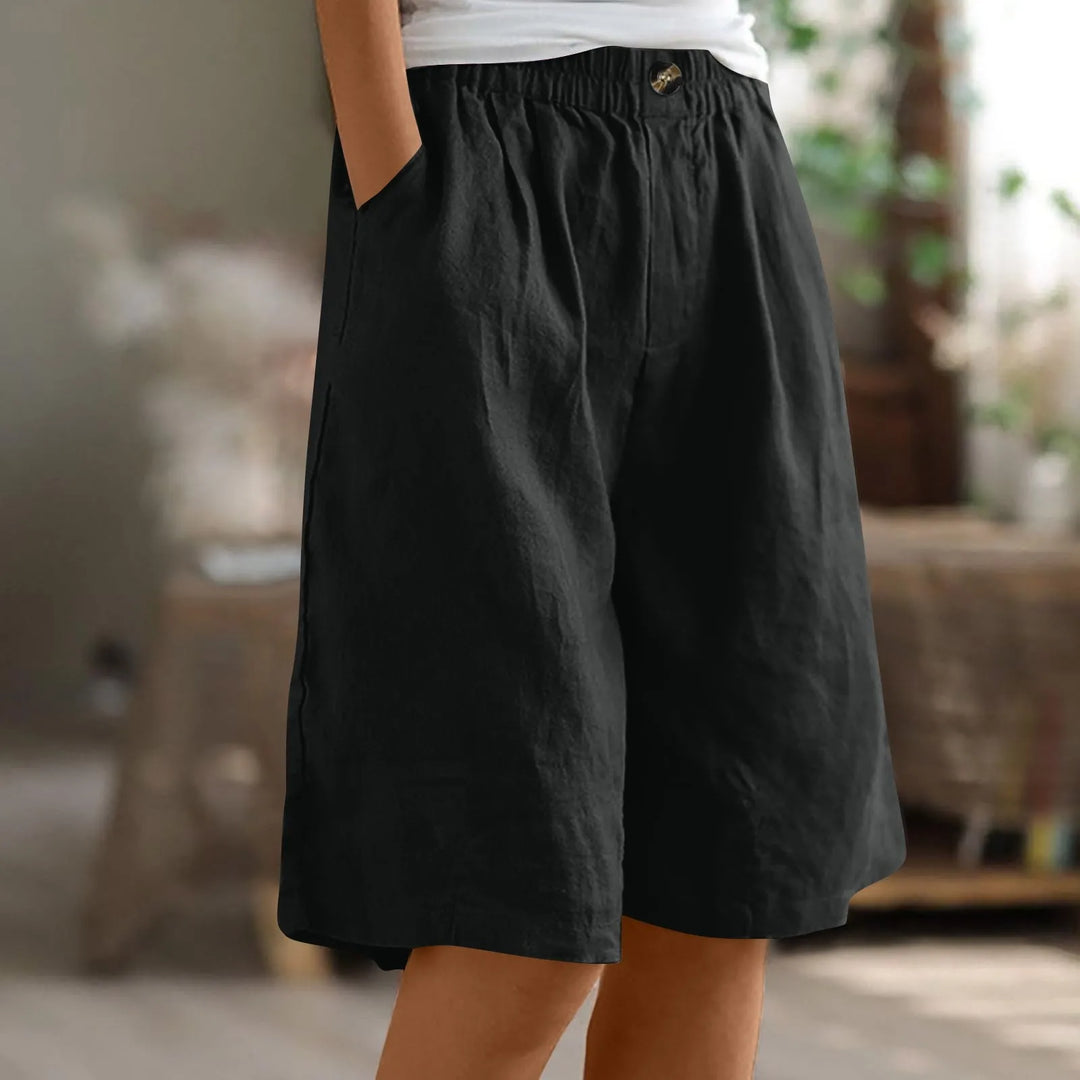 Drune | Premium Baumwoll-Leinen Damenhose
