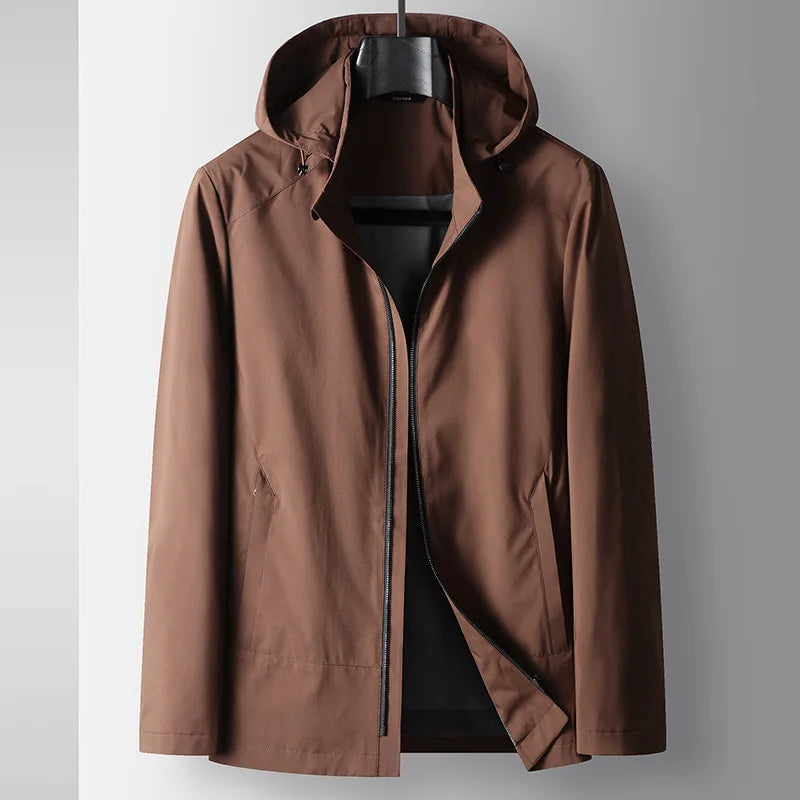 Drune | Wasserdichte Herrenjacke mit Kapuze