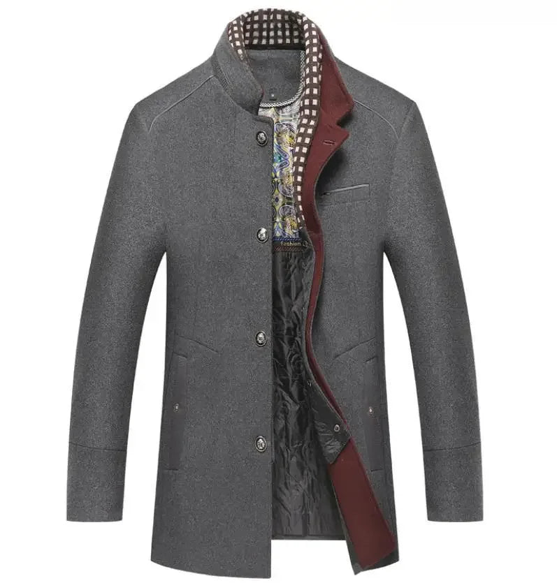 Drune - Herren Wollmantel für Herbst/Winter