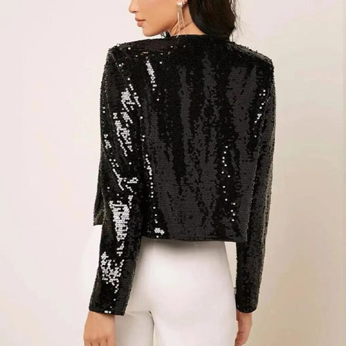Drune | Eleganter Pailletten-Blazer