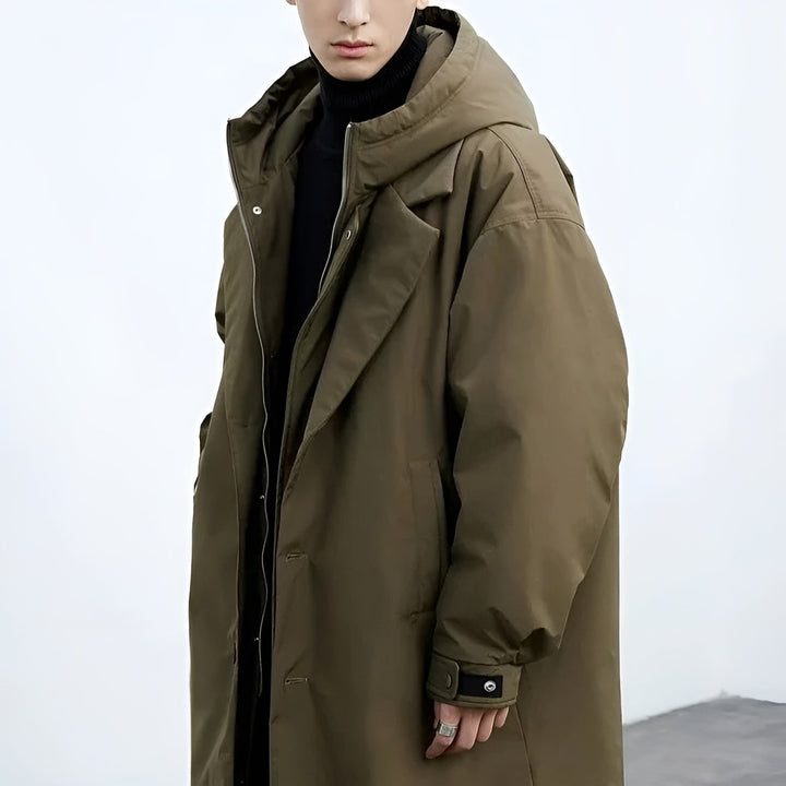 Drune | Lange Regenjacke - Perfekt für Outdoor & Alltag