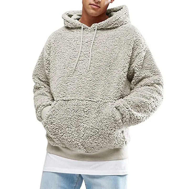 Drune | Hoodie mit Weichem Sherpa-textur Polyester-fleece Komfortabel und Trendy