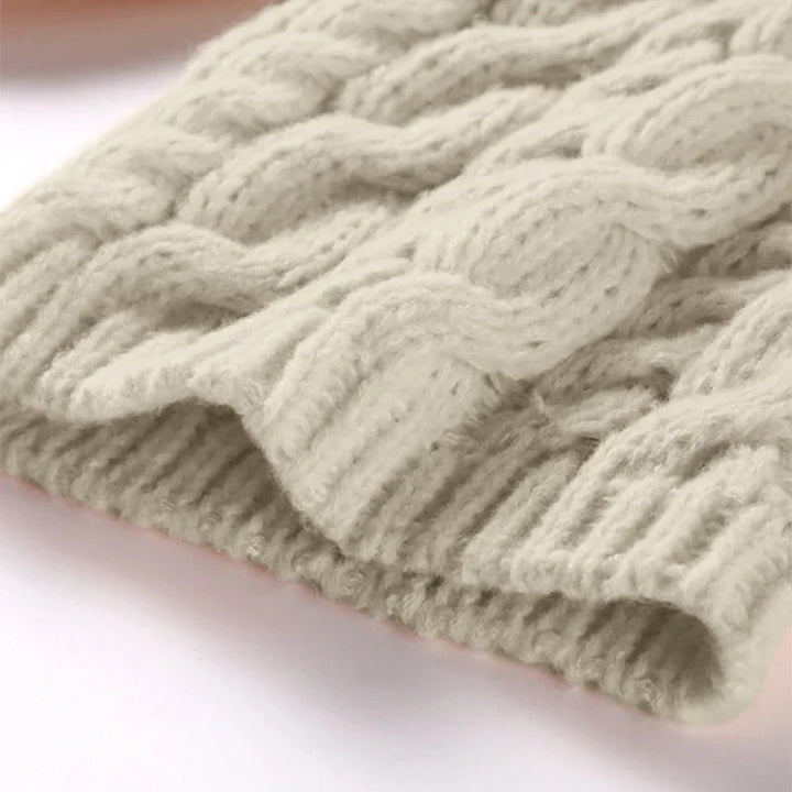 Drune - Damen grob gestrickter Oversize-Pullover