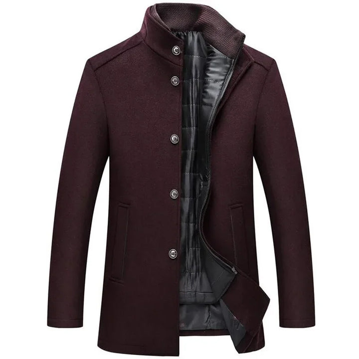 Drune | Winter Mantel Klassisch Modern Freizeit Business Jacke