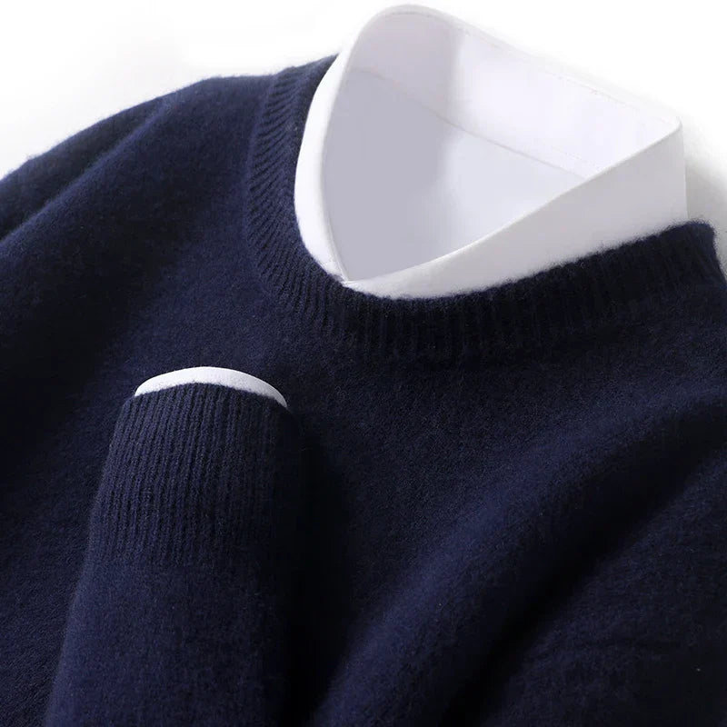 Drune | Freizeitpullover mit O-Ausschnitt