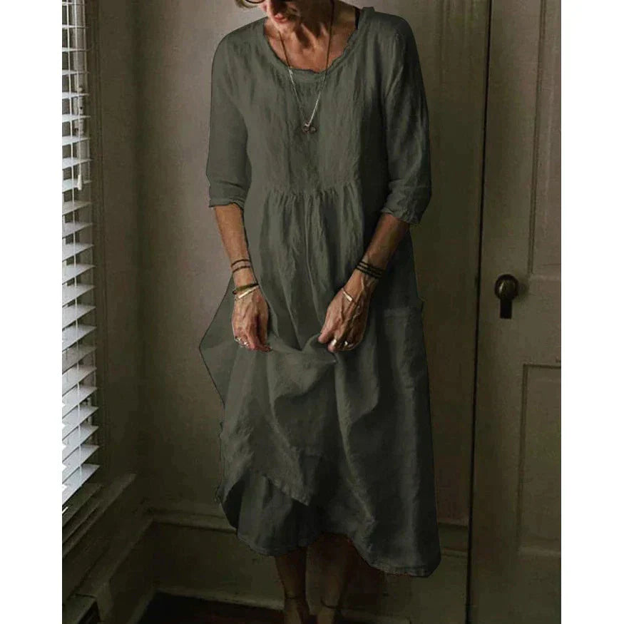 DruneLeinenkleid für Frauen
